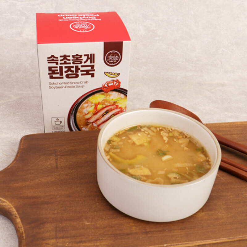 강원더몰,진짜 속초홍게가 들어간 간편 속초홍게된장국 50g(10g x 5ea)
