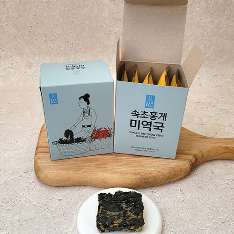속초몰,씨리얼 속초홍게미역국 40g(8g x 5ea)